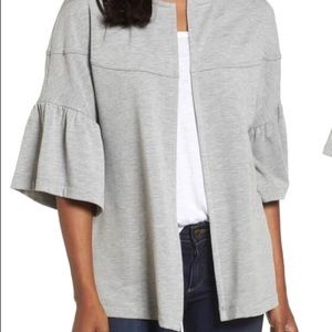 Pleione (Nordstrom) Cardigan bell sleeve XS NWT